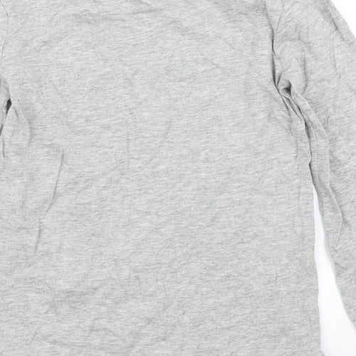 Gap Girls Grey   Basic T-Shirt Size 7 Years
