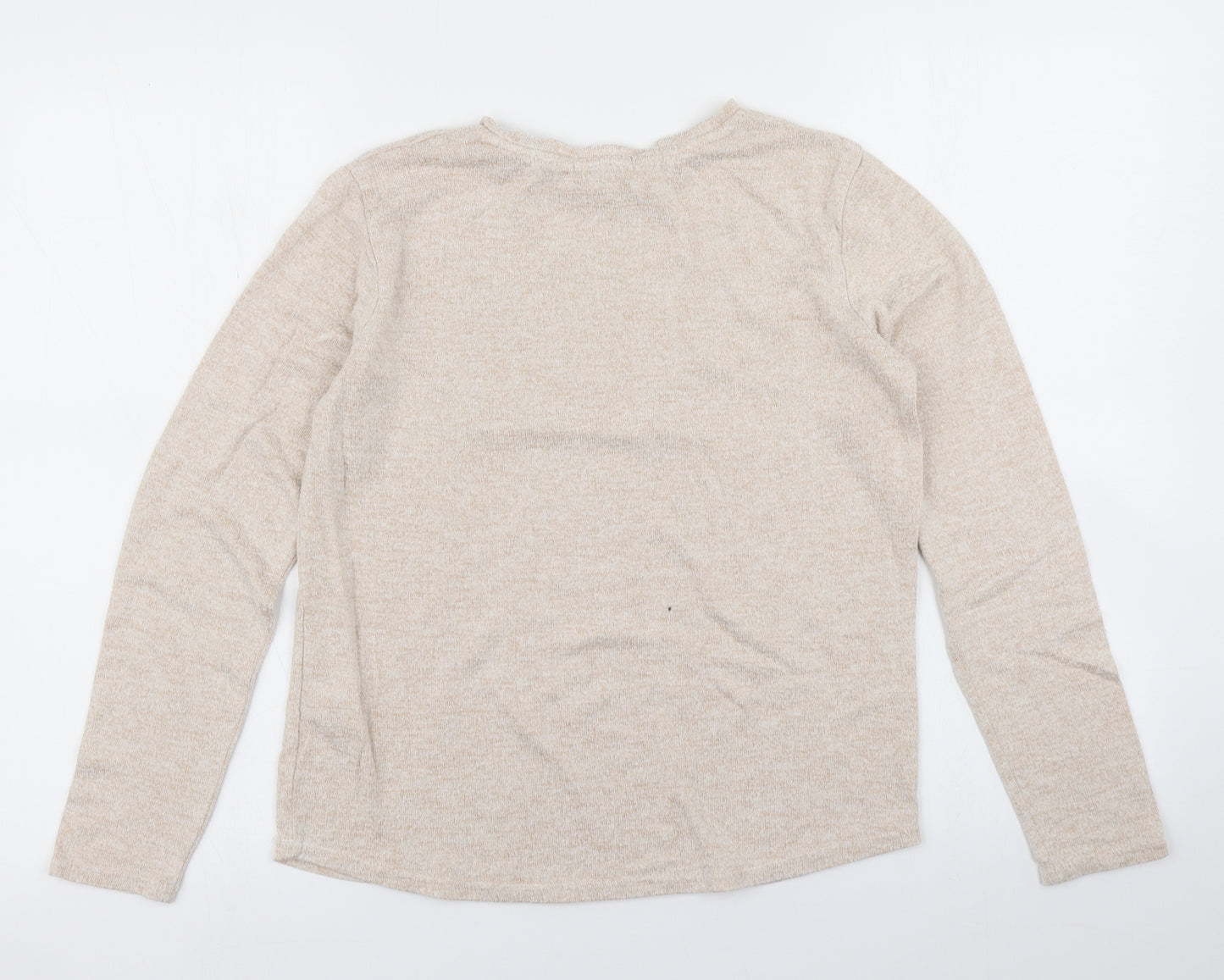 Primark Girls Beige   Basic T-Shirt Size 12-13 Years