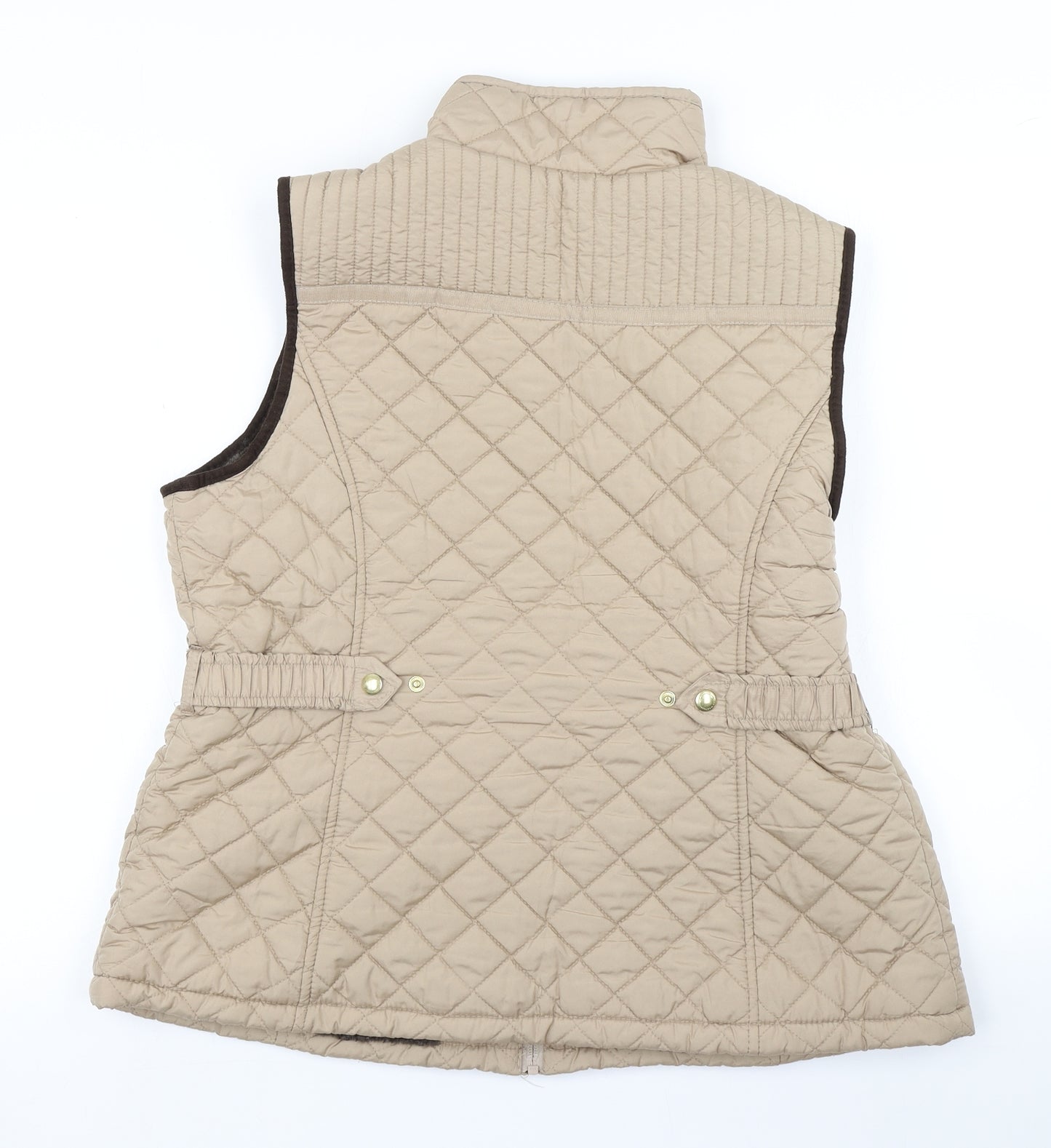 Weatherproof Womens Brown   Gilet Coat Size L  - Fleece Lined