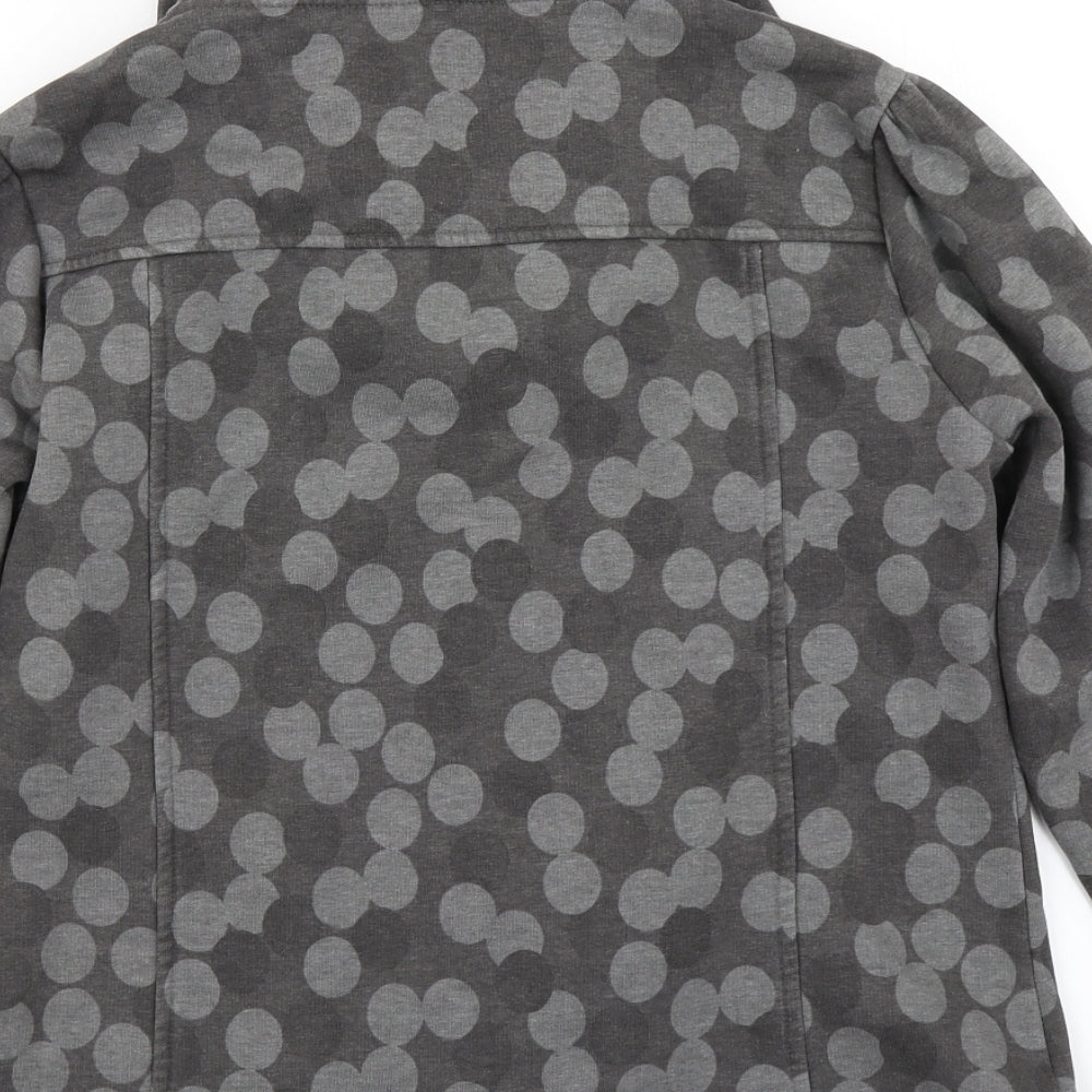 Per Una Womens Grey Polka Dot  Jacket  Size M