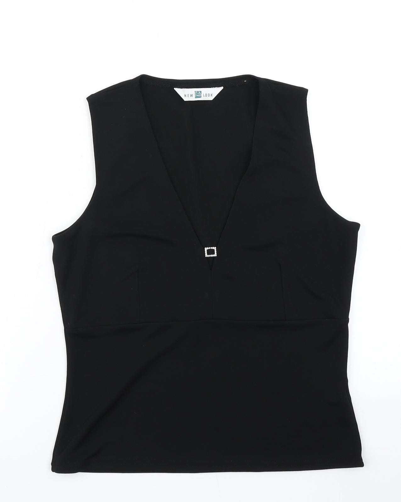New Look Womens Black   Basic Blouse Size 14