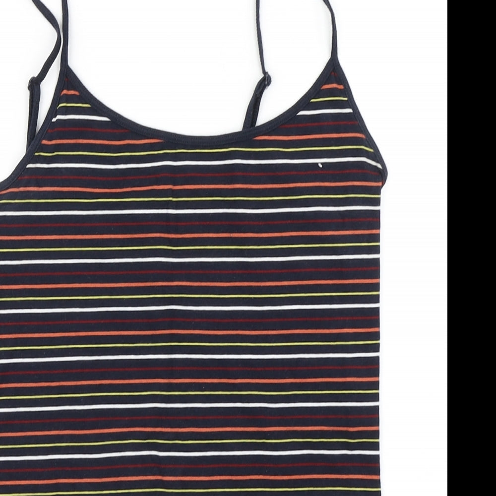 Primark Womens Blue Striped  Camisole T-Shirt Size S