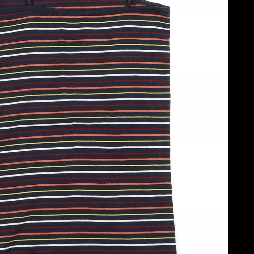 Primark Womens Blue Striped  Camisole T-Shirt Size S
