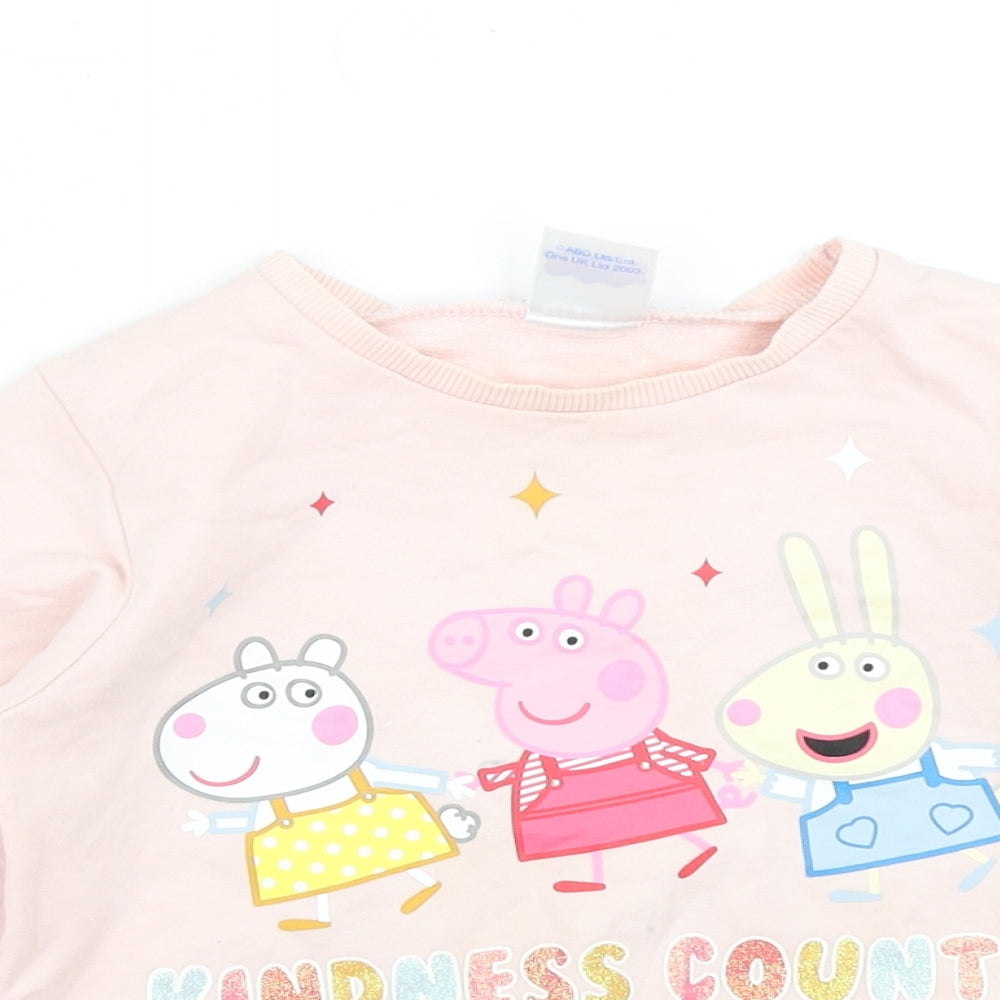 George Girls Pink   Pullover Sweatshirt Size 2-3 Years