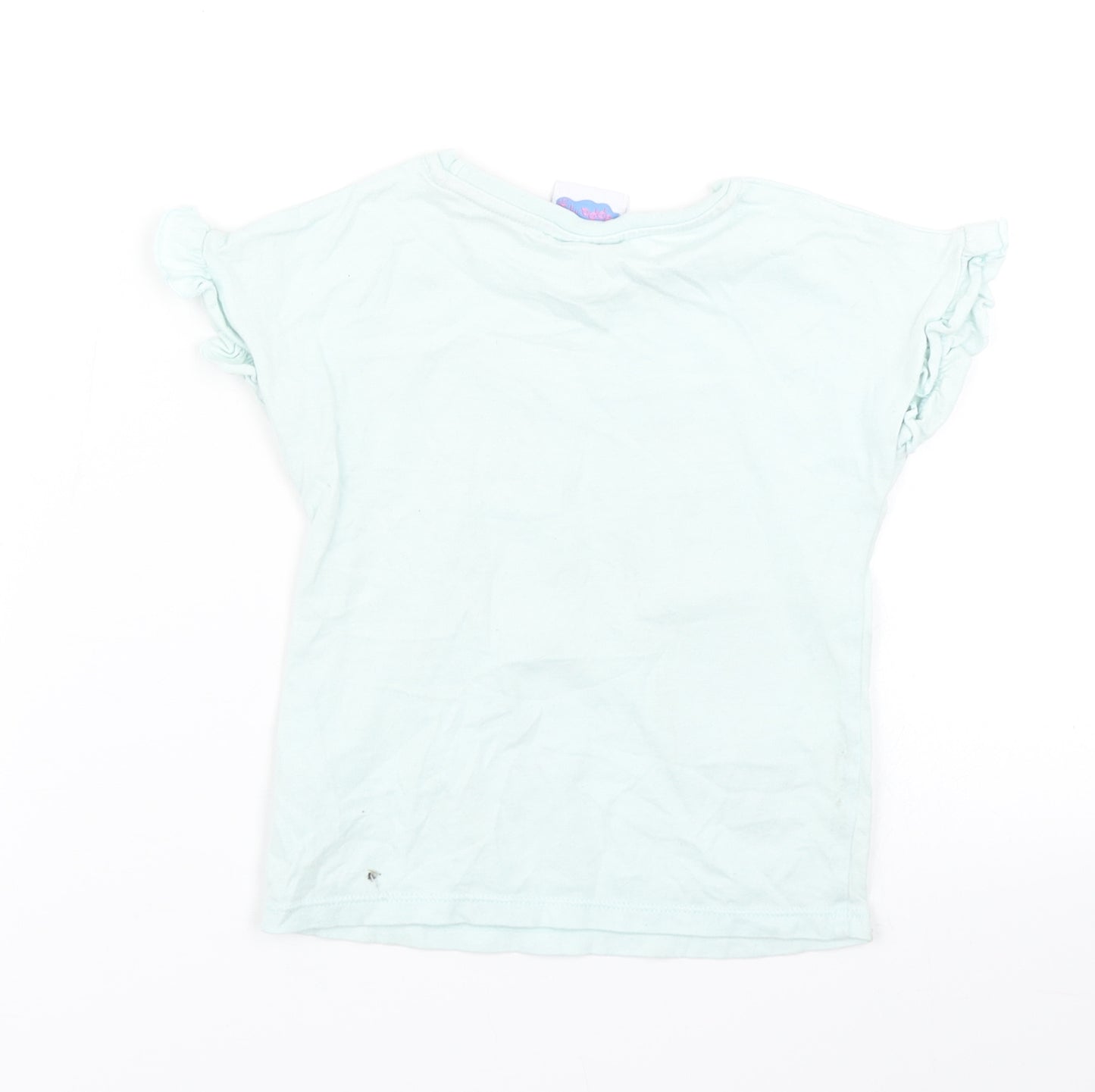 TU Girls Blue   Basic T-Shirt Size 2-3 Years  - Peppa Pig