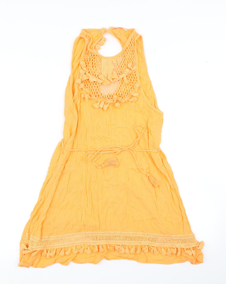Preworn Womens Orange   Kaftan  Size M