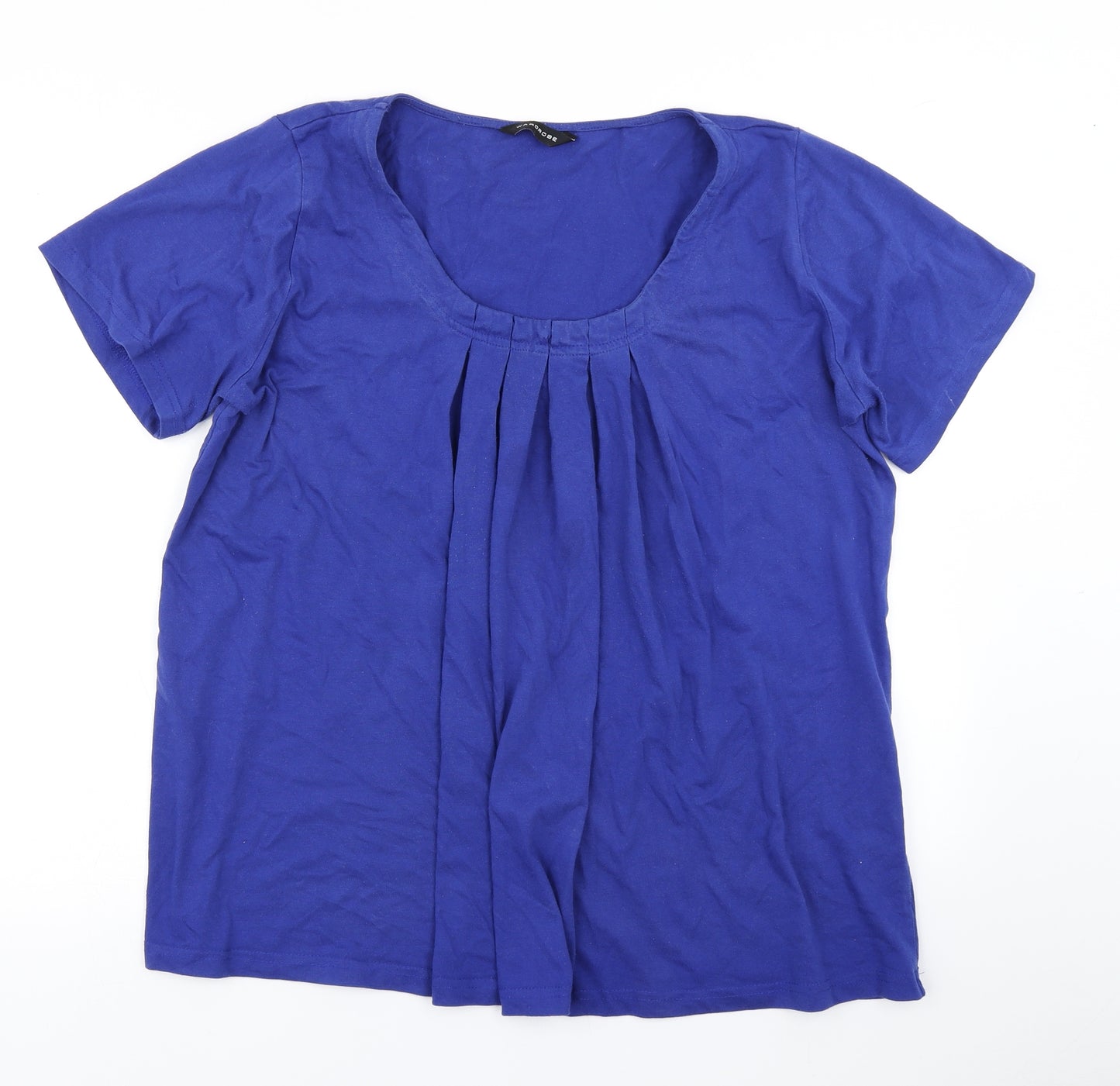 Wardrobe Womens Blue   Basic T-Shirt Size 20