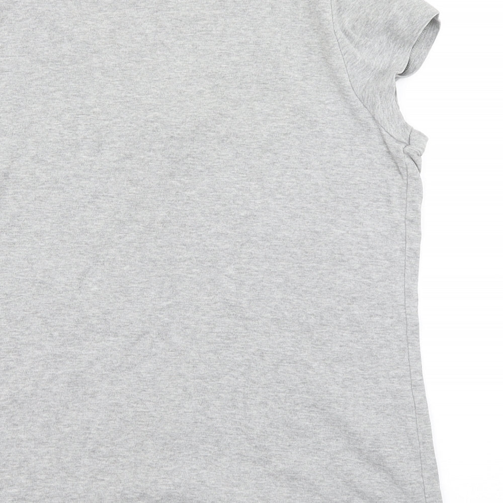 BHS Womens Grey   Basic T-Shirt Size 16