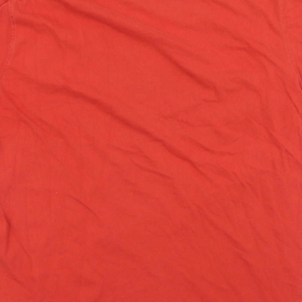 DKNY Jeans Mens Red    T-Shirt Size S