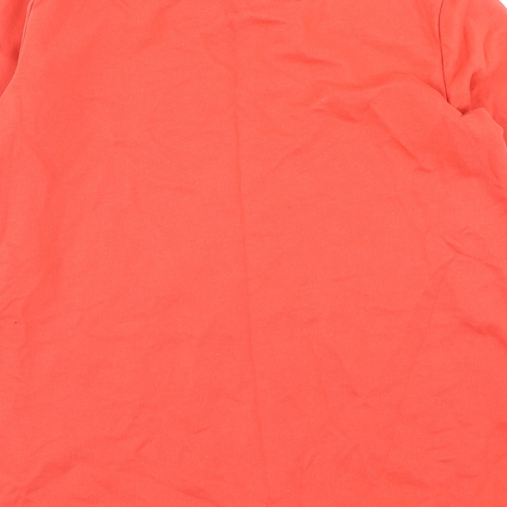 LAnds' End Womens Orange   Pullover Sweatshirt Size M