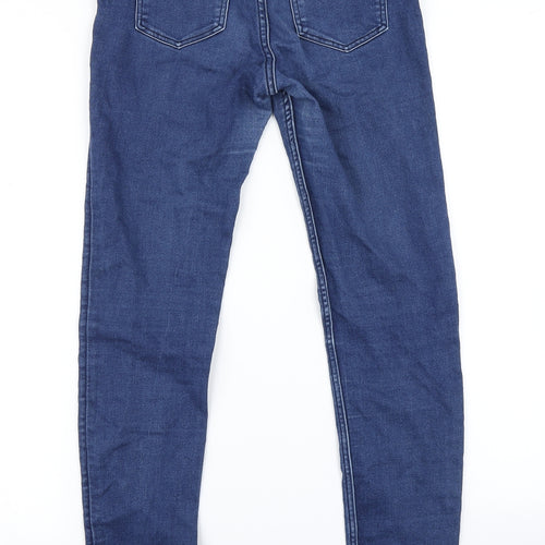 H&M Womens Blue  Denim Jegging Jeans Size 6 L28 in