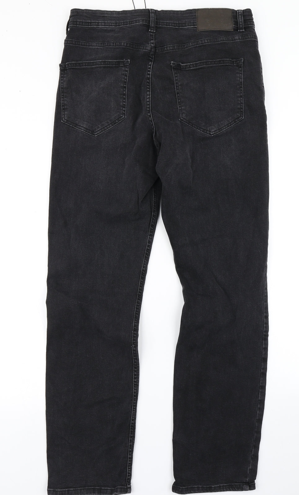 Denim Co Mens Blue  Denim Straight Jeans Size 34 in L30 in