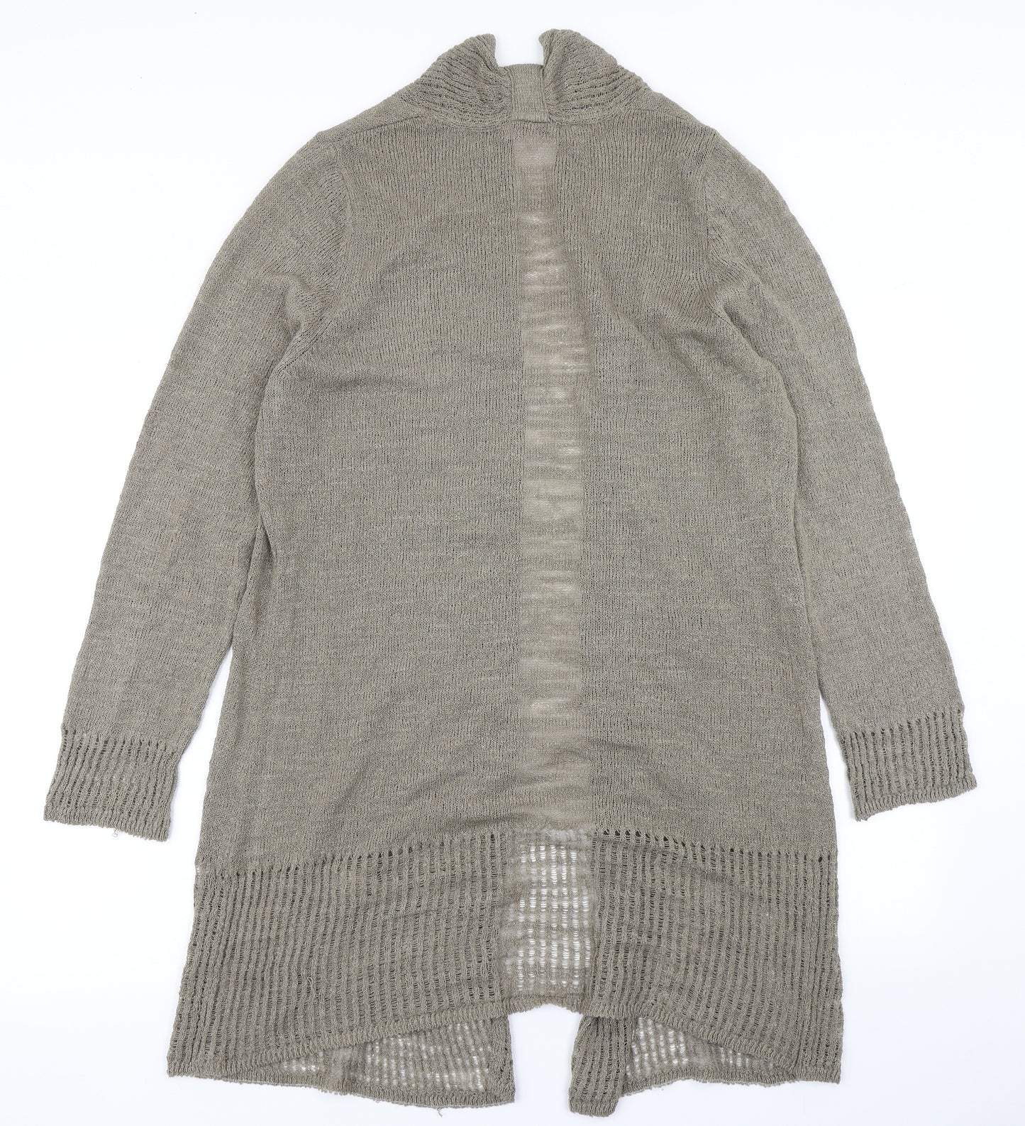 Per Una Womens Brown  Knit Cape Jumper Size 14