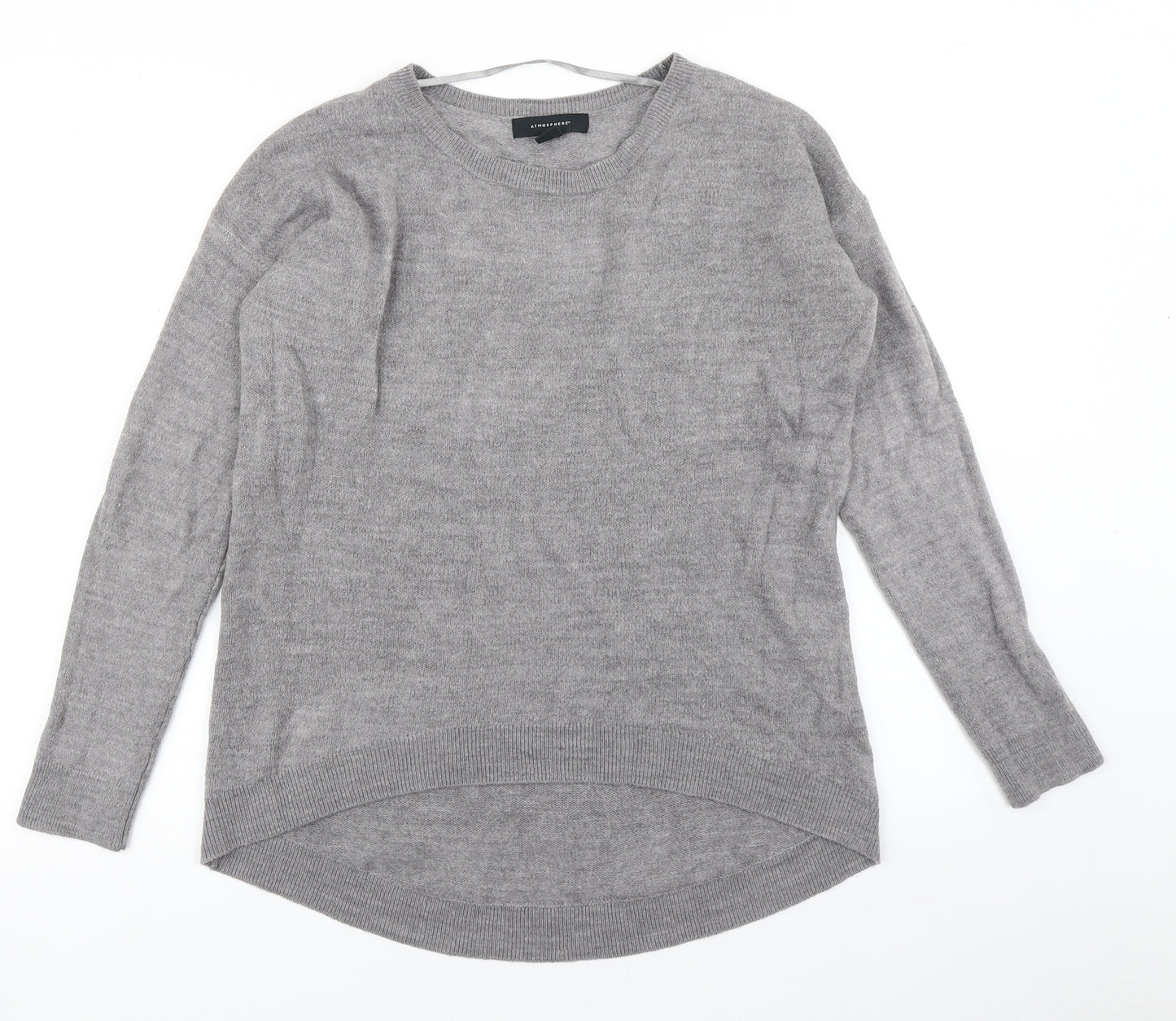 Atmosphere Womens Grey  Knit Pullover Jumper Size 8