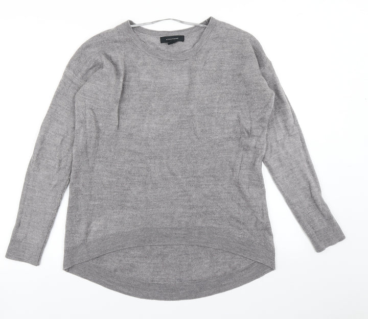 Atmosphere Womens Grey  Knit Pullover Jumper Size 8