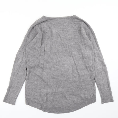 Atmosphere Womens Grey  Knit Pullover Jumper Size 8
