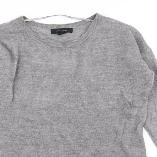 Atmosphere Womens Grey  Knit Pullover Jumper Size 8