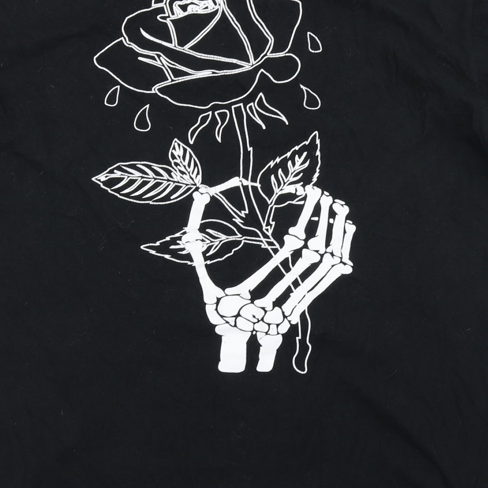 Boohoo Man Mens Black    T-Shirt Size 2XL