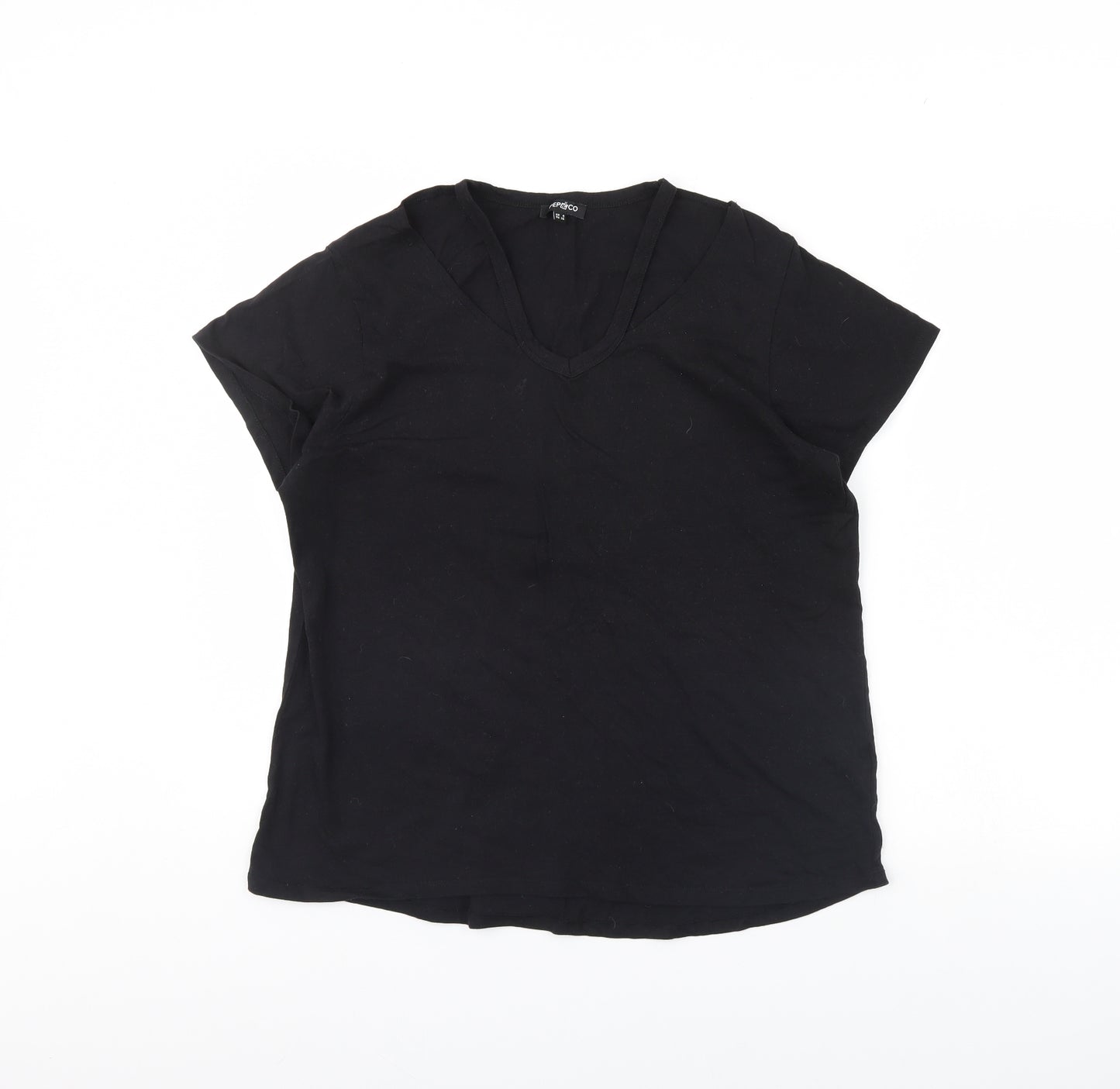 PEP & Co Womens Black   Basic Blouse Size 22