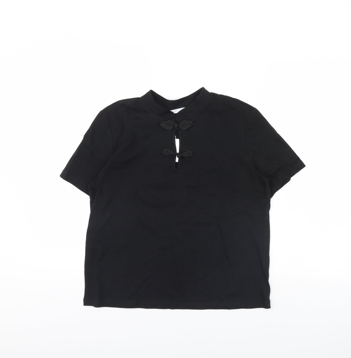 Zara Womens Black   Basic T-Shirt Size M