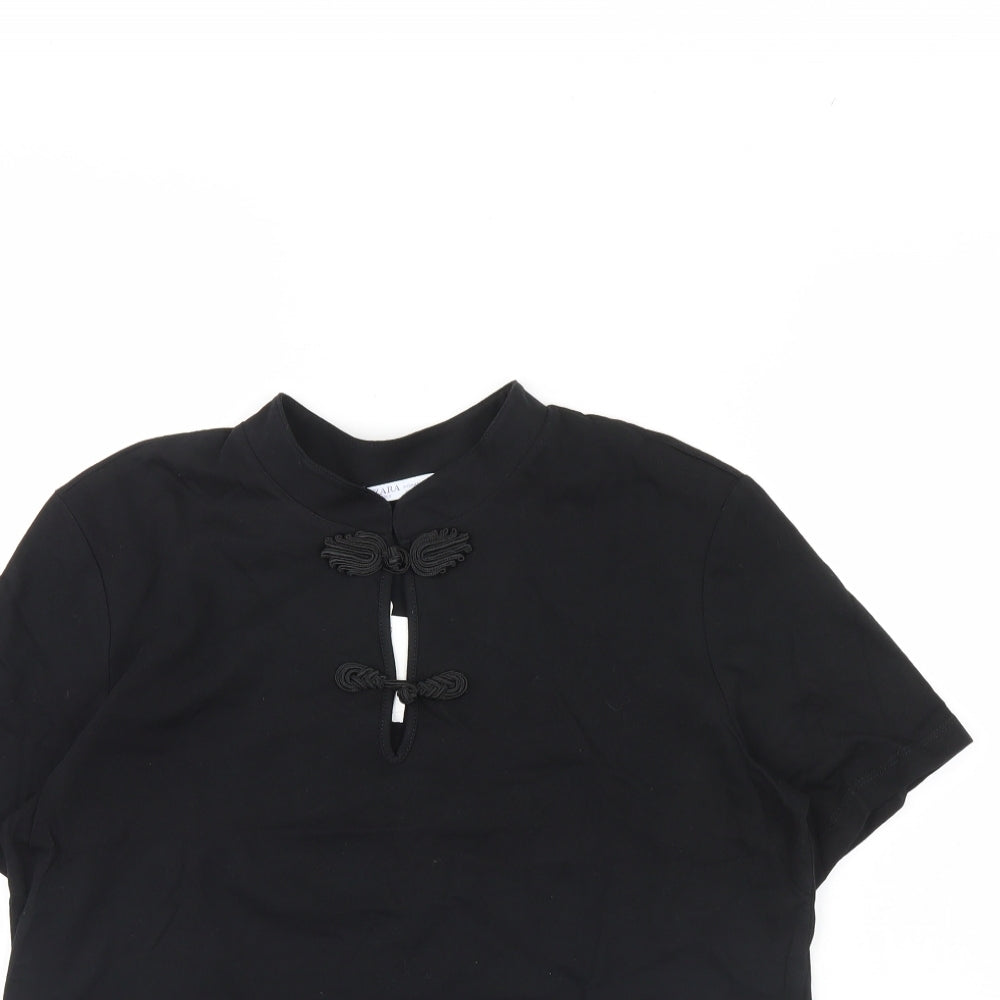 Zara Womens Black   Basic T-Shirt Size M
