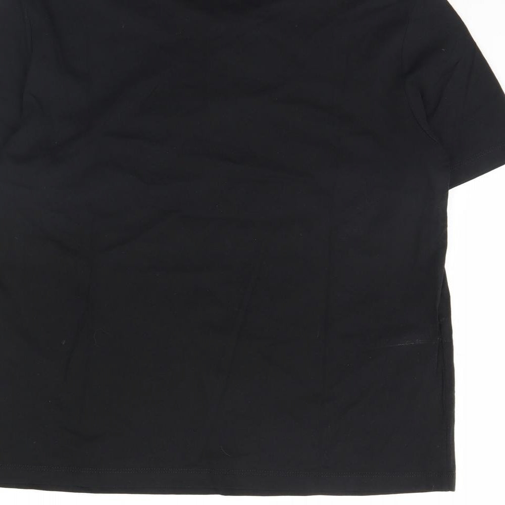 Zara Womens Black   Basic T-Shirt Size M
