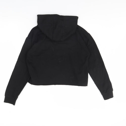 Primark Girls Black   Pullover Hoodie Size 12 Years  - Friends