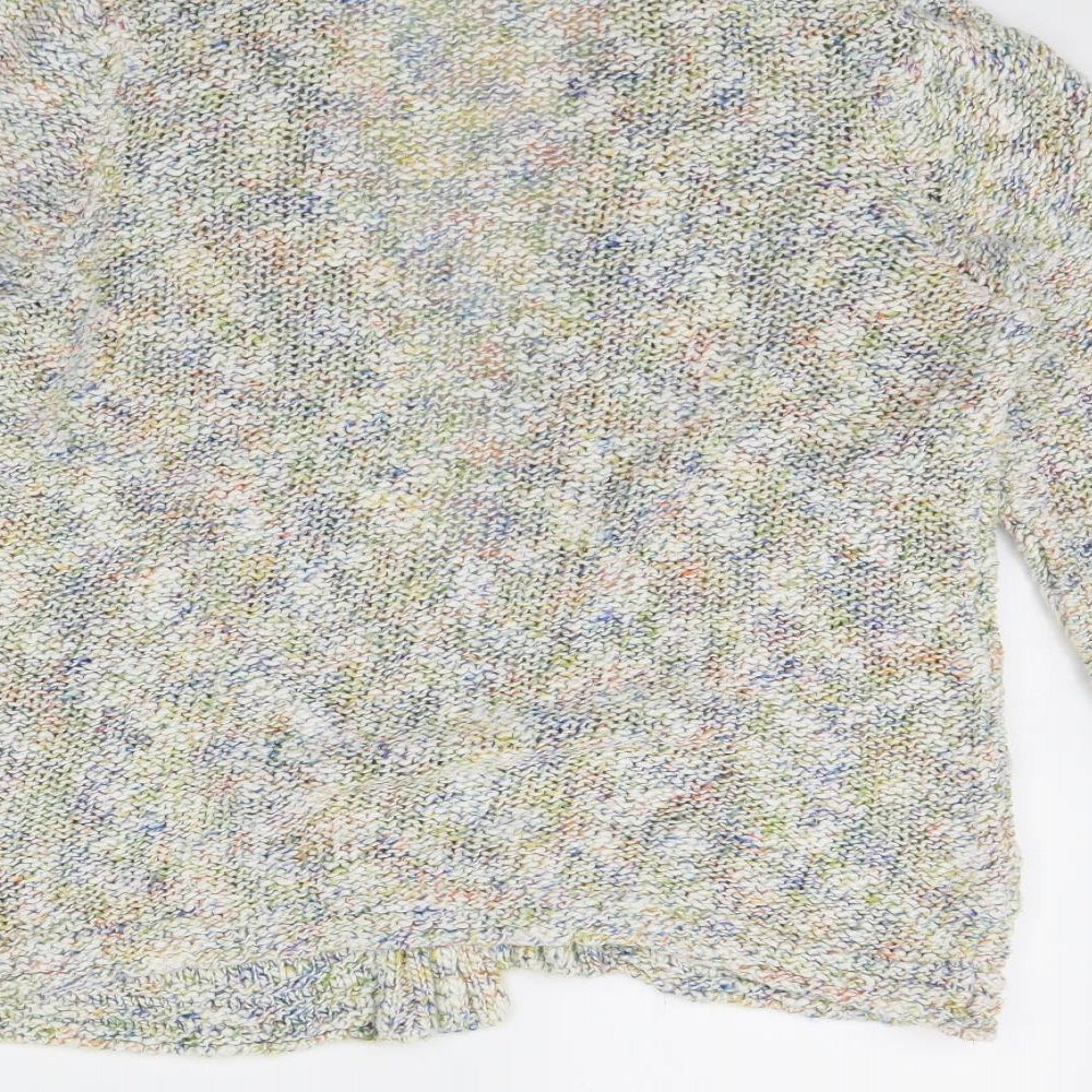 m&s Womens Multicoloured Herringbone  Jacket  Size 16
