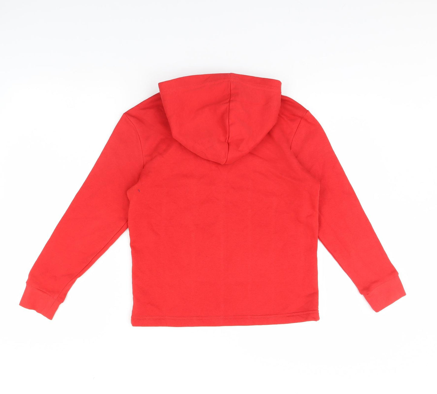 H&M Girls Red   Pullover Hoodie Size 8 Years  - christmas