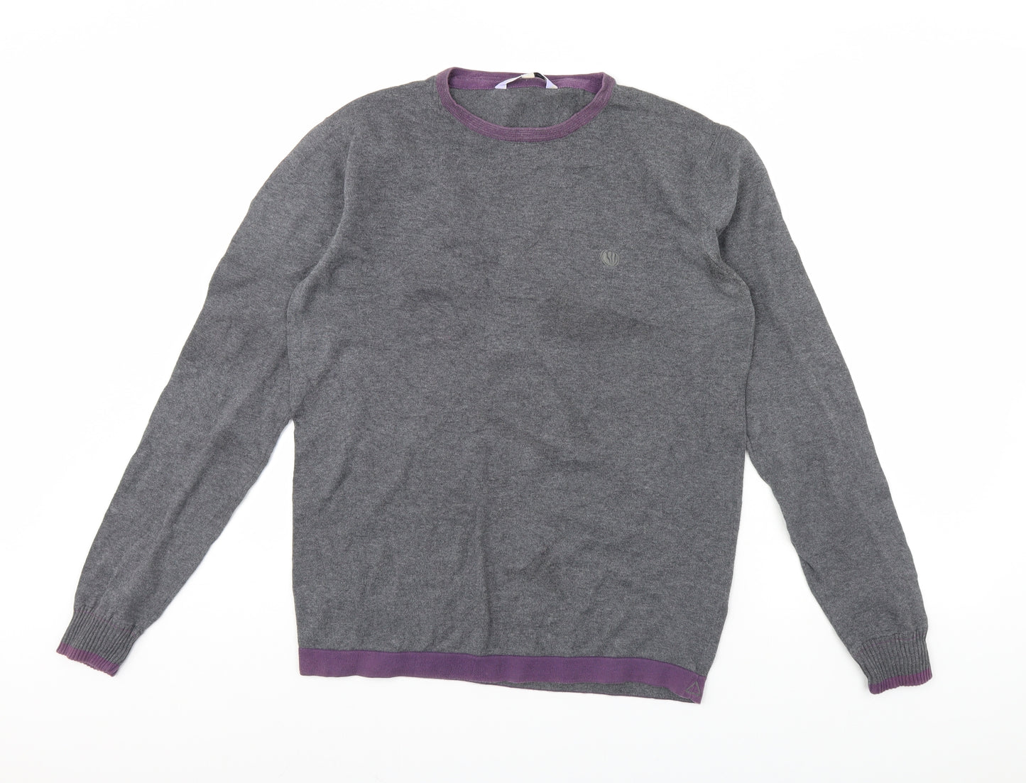 Climb high  Mens Grey   Pullover Jumper Size M