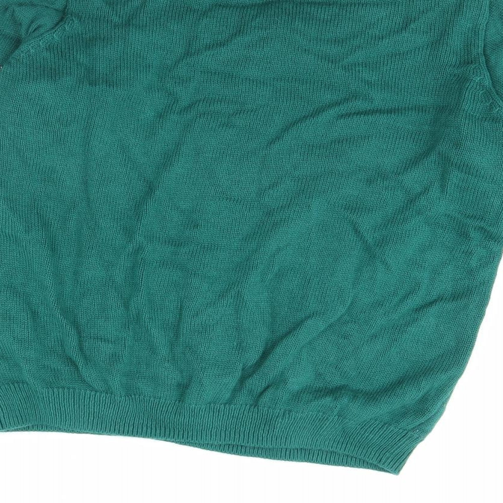 F&F Womens Green   Pullover Jumper Size 14  - Christmas jumper