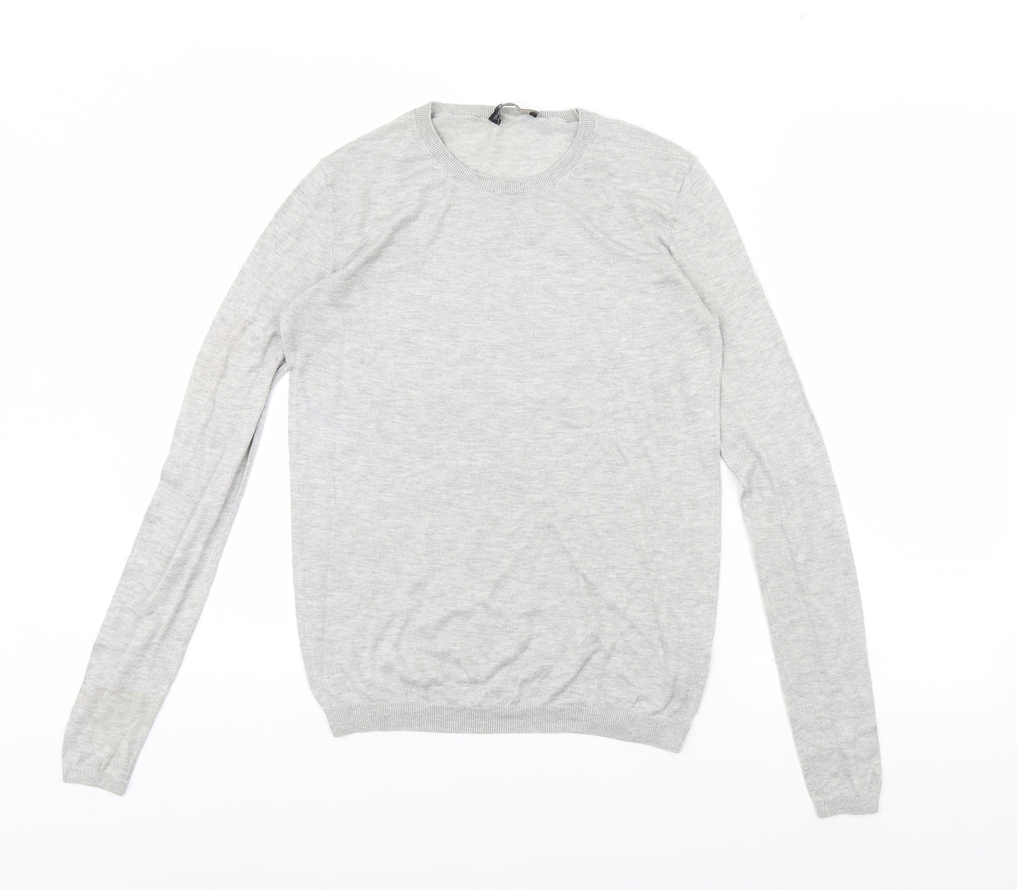 Zara Womens Grey   Pullover Jumper Size M