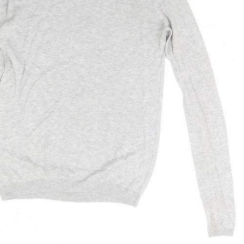 Zara Womens Grey   Pullover Jumper Size M