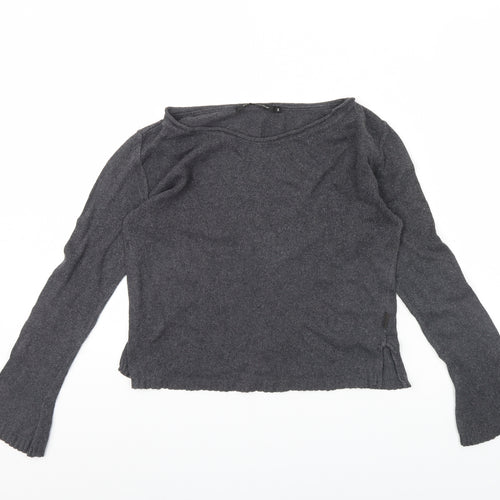 magan Womens Grey   Pullover Jumper Size M