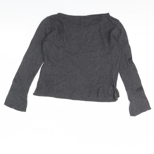 magan Womens Grey   Pullover Jumper Size M