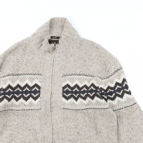 Peaks Mens Beige   Jacket  Size XL