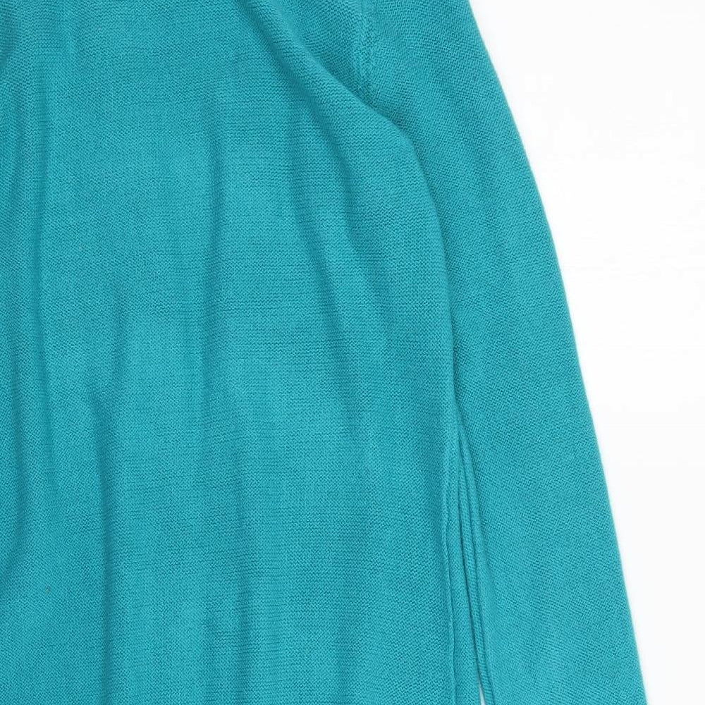 Per Una Womens Blue   Cardigan Jumper Size 14