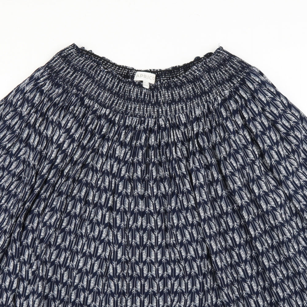 Apricot Womens Blue   Flare Skirt Size 8