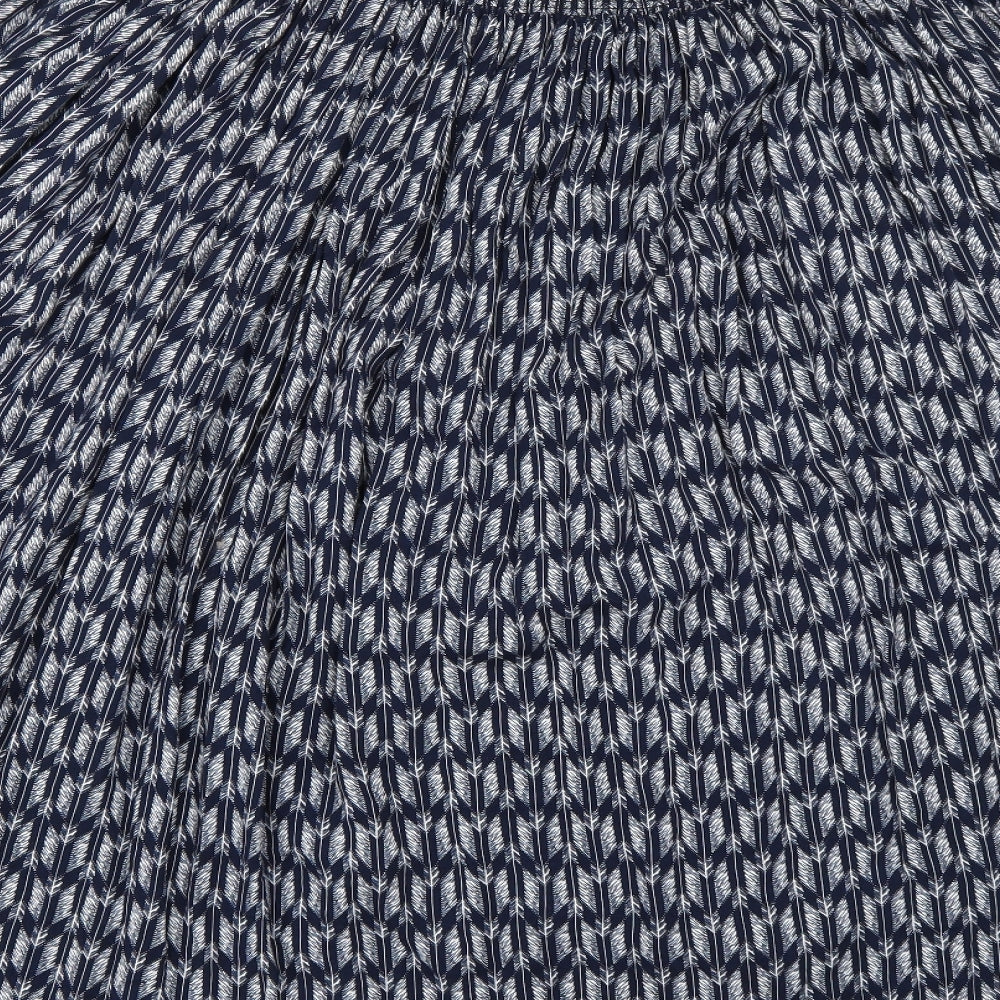 Apricot Womens Blue   Flare Skirt Size 8