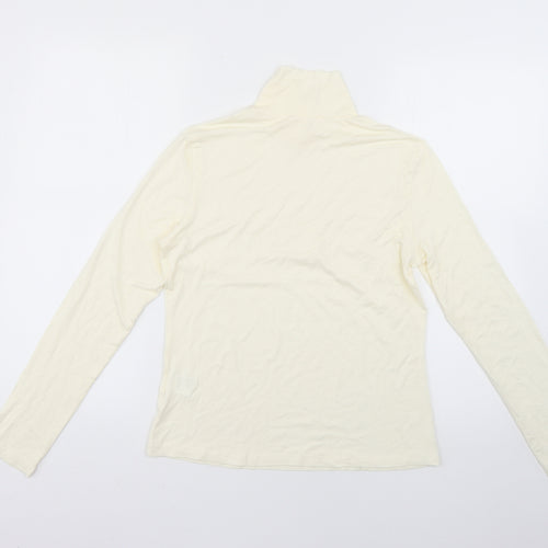 SheIn Womens Yellow   Basic Blouse Size S