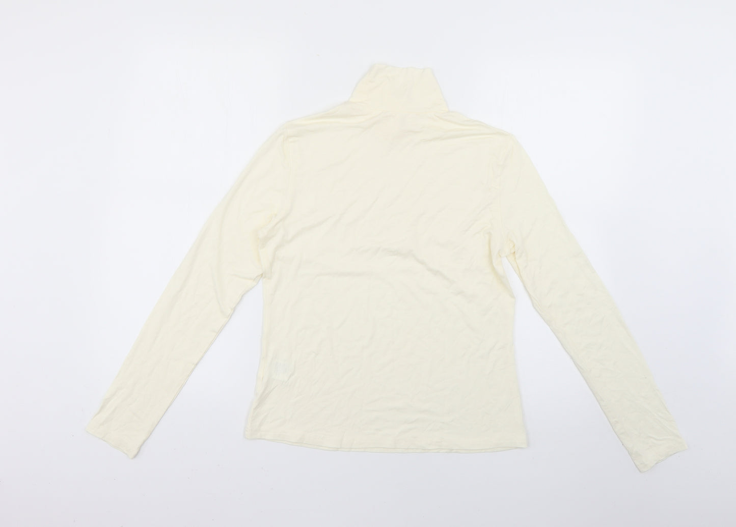 SheIn Womens Yellow   Basic Blouse Size S