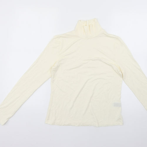 SheIn Womens Yellow   Basic Blouse Size S