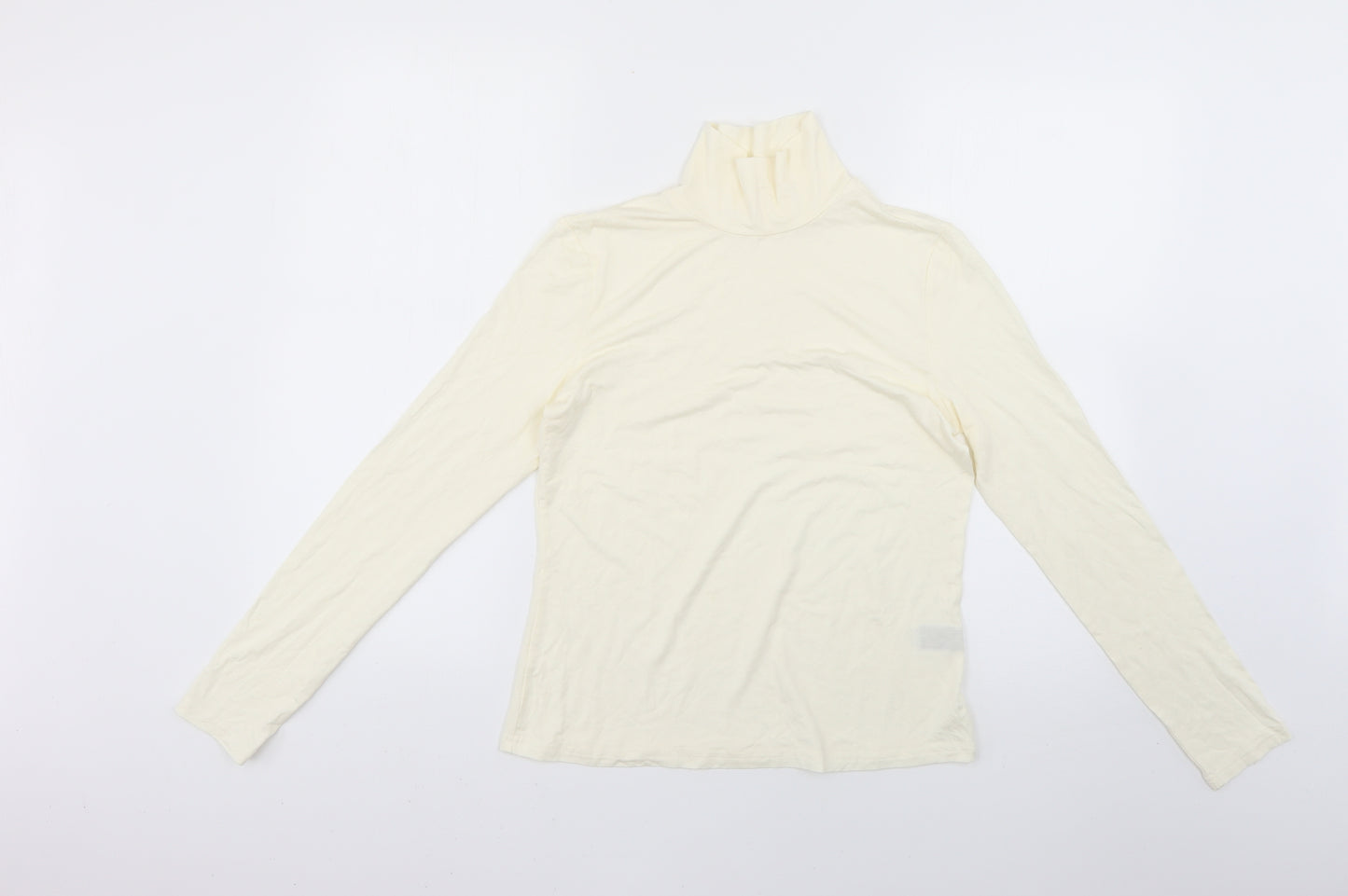 SheIn Womens Yellow   Basic Blouse Size S