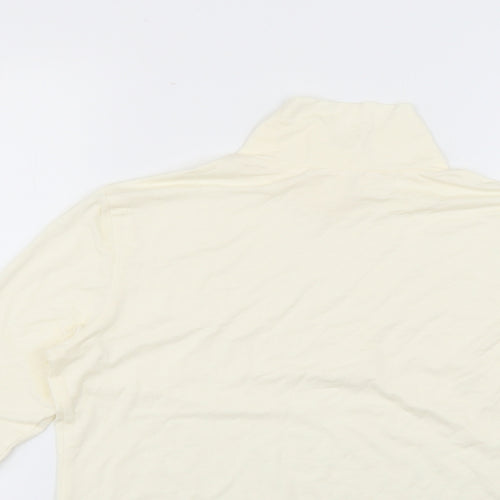 SheIn Womens Yellow   Basic Blouse Size S