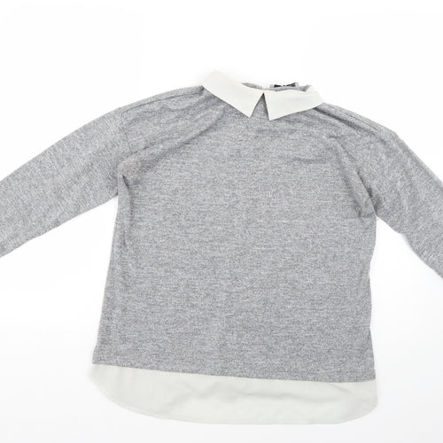 Atmosphere Womens Grey   Basic Blouse Size 12