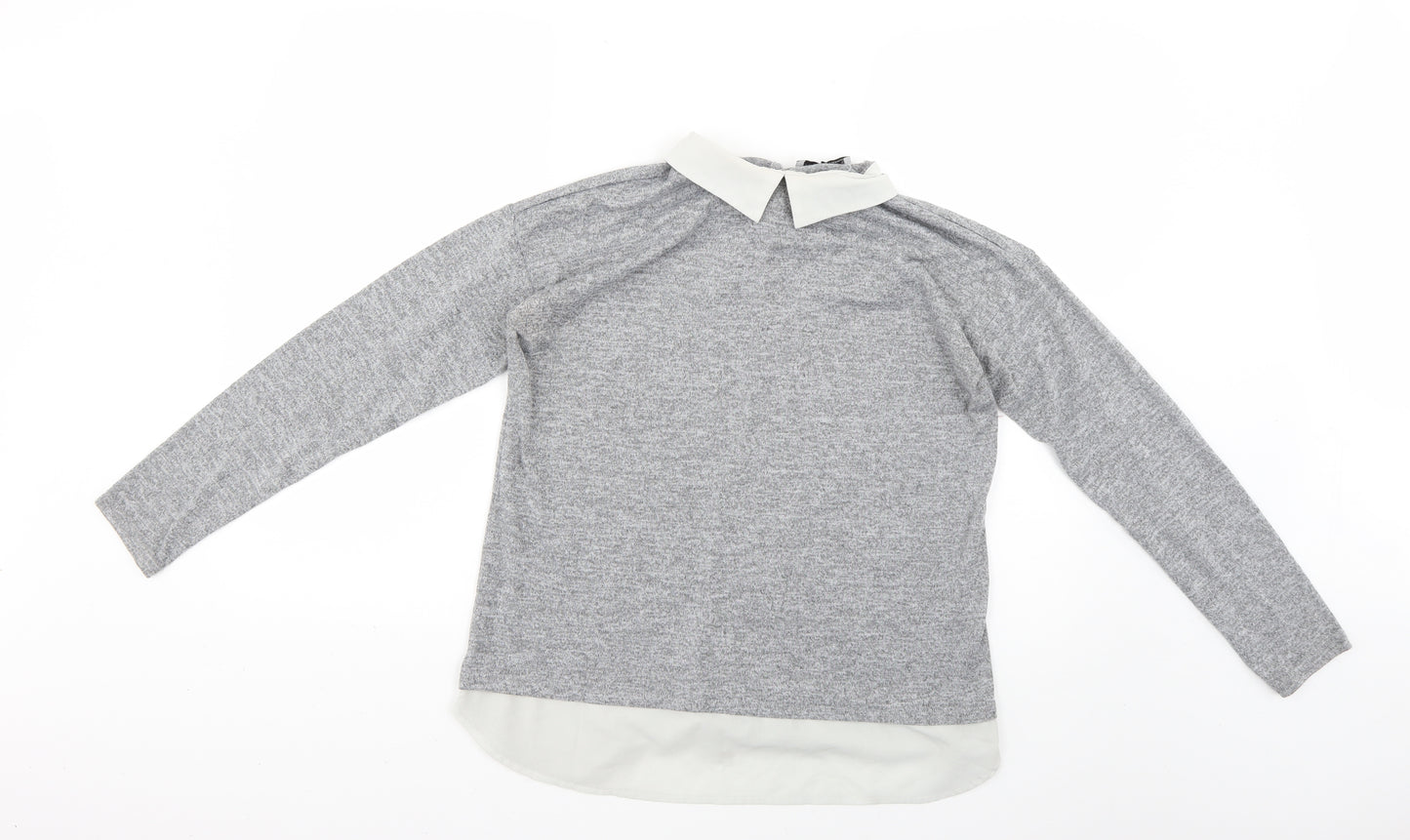 Atmosphere Womens Grey   Basic Blouse Size 12