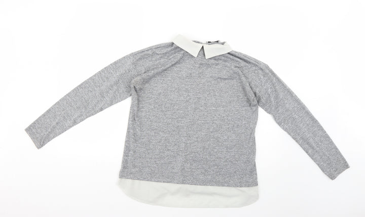 Atmosphere Womens Grey   Basic Blouse Size 12