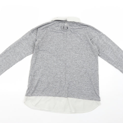 Atmosphere Womens Grey   Basic Blouse Size 12