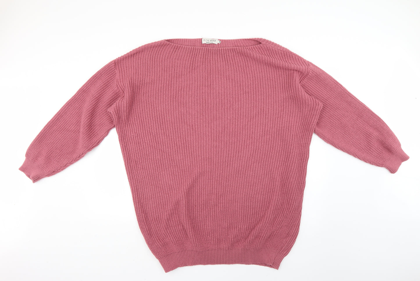 In the Style Womens Pink   Pullover Jumper Size 10