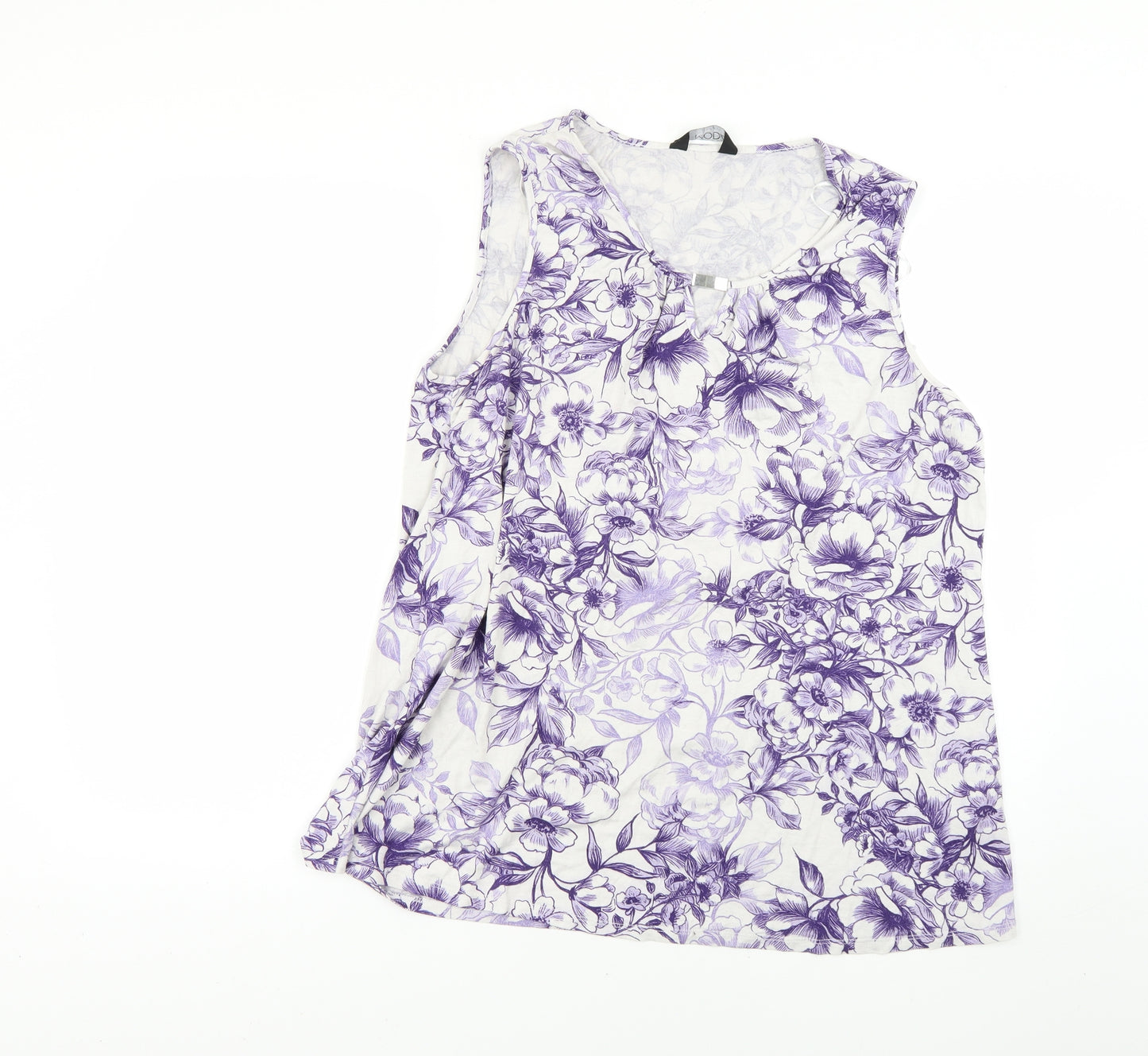 George Womens Multicoloured Floral  Basic T-Shirt Size 20